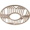Ekena Millwork Empire Wood Fretwork Pierced Ceiling Medallion, Red Oak, 16"OD x 5 7/8"ID x 1/4"T CMWP16X16X0250EPRO - alternate 5